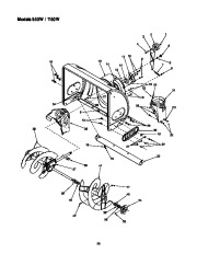 MTD White Outdoor Snow Boss 850W 1150W Snow Blower Owners Manual page 20