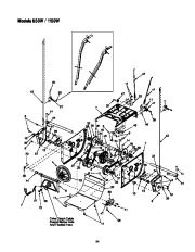 MTD White Outdoor Snow Boss 850W 1150W Snow Blower Owners Manual page 24