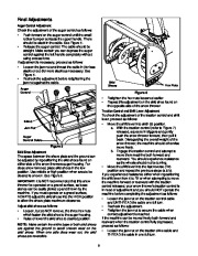 MTD White Outdoor Snow Boss 850W 1150W Snow Blower Owners Manual page 6