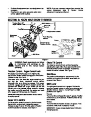 MTD White Outdoor Snow Boss 850W 1150W Snow Blower Owners Manual page 7
