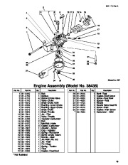 Toro 38430, 38435 Toro CCR 3000 38435 Snowthrower Service Manual, 1999 page 21