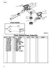 Toro 51586 Power Sweep Blower Parts Catalog, 2000 page 2