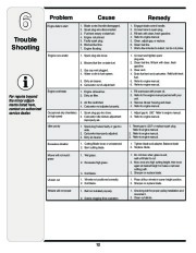 MTD Pro 560 Series 21 Inch Rotary Lawn Mower Owners Manual page 12