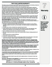 MTD Pro 560 Series 21 Inch Rotary Lawn Mower Owners Manual page 13
