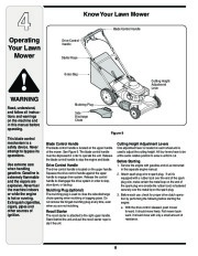 MTD Pro 560 Series 21 Inch Rotary Lawn Mower Owners Manual page 8