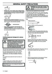 Husqvarna 346XP 353 Chainsaw Owners Manual, 2001,2002,2003,2004,2005,2006,2007,2008,2009 page 12