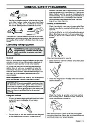 Husqvarna 346XP 353 Chainsaw Owners Manual, 2001,2002,2003,2004,2005,2006,2007,2008,2009 page 15