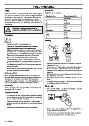 Husqvarna 346XP 353 Chainsaw Owners Manual, 2001,2002,2003,2004,2005,2006,2007,2008,2009 page 18