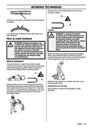 Husqvarna 346XP 353 Chainsaw Owners Manual, 2001,2002,2003,2004,2005,2006,2007,2008,2009 page 29