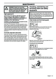 Husqvarna 346XP 353 Chainsaw Owners Manual, 2001,2002,2003,2004,2005,2006,2007,2008,2009 page 31