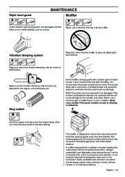 Husqvarna 346XP 353 Chainsaw Owners Manual, 2001,2002,2003,2004,2005,2006,2007,2008,2009 page 33