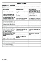 Husqvarna 346XP 353 Chainsaw Owners Manual, 2001,2002,2003,2004,2005,2006,2007,2008,2009 page 38