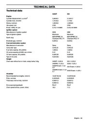 Husqvarna 346XP 353 Chainsaw Owners Manual, 2001,2002,2003,2004,2005,2006,2007,2008,2009 page 39