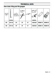 Husqvarna 346XP 353 Chainsaw Owners Manual, 2001,2002,2003,2004,2005,2006,2007,2008,2009 page 41