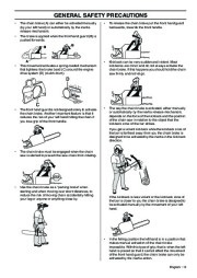 Husqvarna 346XP 353 Chainsaw Owners Manual, 2001,2002,2003,2004,2005,2006,2007,2008,2009 page 9