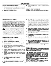 Husqvarna 521SSE 521SSR Snow Blower Owners Manual, 2006,2007,2008 page 16