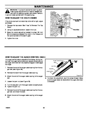 Husqvarna 521SSE 521SSR Snow Blower Owners Manual, 2006,2007,2008 page 22