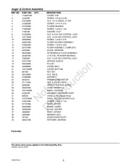 Murray Walk Behind 1695538 Snow Blower Parts Manual page 9