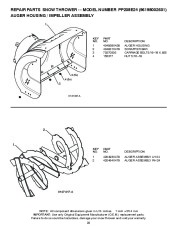 Poulan Pro Owners Manual, 2009 page 22