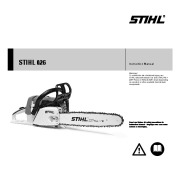 STIHL 026 Chainsaw Owners Manual page 1