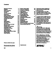 STIHL Owners Manual page 3