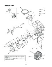 MTD 643 663 Snow Blower Owners Manual page 22