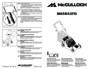 2008 McCulloch M65B53FD Lawn Mower Owners Manual page 1