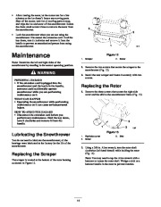 Toro 38025 1800 Power Curve Snowthrower Owners Manual, 2000 page 10