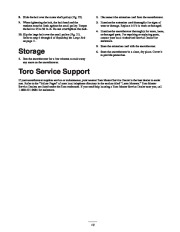 Toro 38025 1800 Power Curve Snowthrower Owners Manual, 2000 page 13
