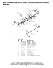 Poulan Pro Owners Manual, 2009 page 28