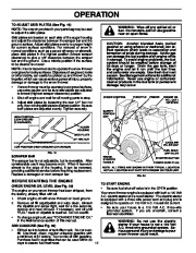 Poulan Pro Owners Manual, 2006 page 12