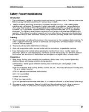 Honda SB2040 Snow Blower Owners Manual page 22