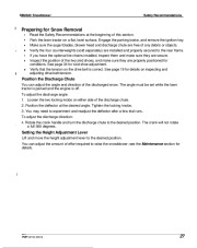 Honda SB2040 Snow Blower Owners Manual page 28