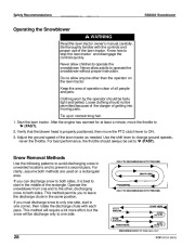 Honda SB2040 Snow Blower Owners Manual page 29