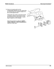 Honda SB2040 Snow Blower Owners Manual page 34