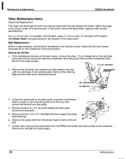 Honda SB2040 Snow Blower Owners Manual page 37