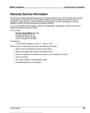 Honda SB2040 Snow Blower Owners Manual page 46