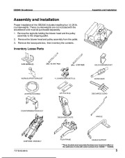 Honda SB2040 Snow Blower Owners Manual page 6
