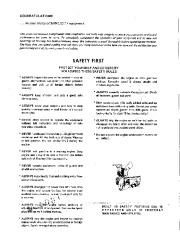 Simplicity 643 7 HP Two Stage Snow Blower Owners Manual page 2