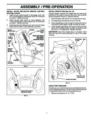 Poulan Pro Owners Manual, 2002 page 7