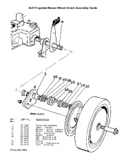 Toro 16775, 16575 Toro Walk Behind Mowers Assembly Guide, 1990 page 1