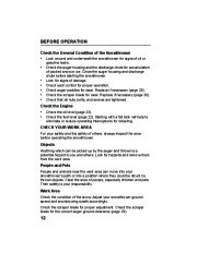 Honda HS520A HS520AS Snow Blower Owners Manual page 14