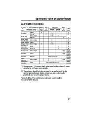 Honda HS520A HS520AS Snow Blower Owners Manual page 23