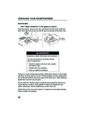 Honda HS520A HS520AS Snow Blower Owners Manual page 24