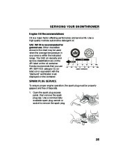 Honda HS520A HS520AS Snow Blower Owners Manual page 27