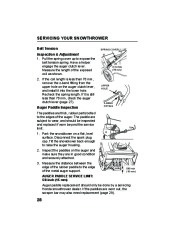 Honda HS520A HS520AS Snow Blower Owners Manual page 30