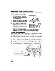 Honda HS520A HS520AS Snow Blower Owners Manual page 32