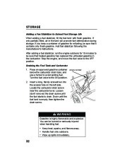 Honda HS520A HS520AS Snow Blower Owners Manual page 34