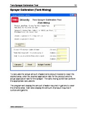 Toro Toro Sprayer Calibration Tool Catalog page 13