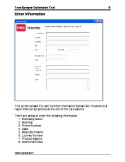 Toro Toro Sprayer Calibration Tool Catalog page 7